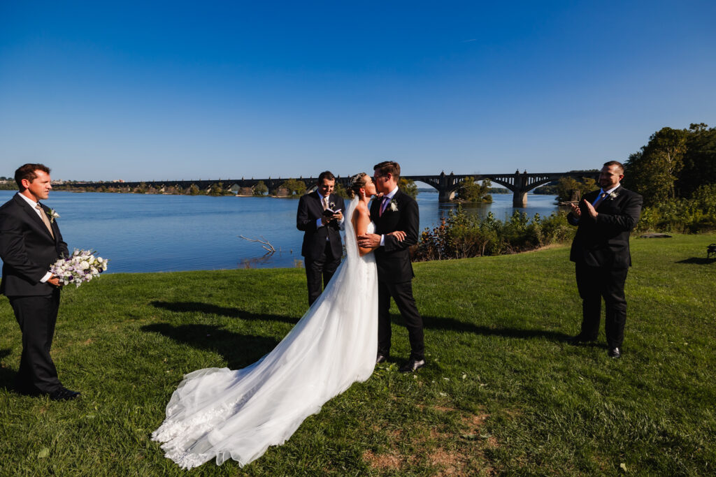 John Wright Wedding by Susquehanna River